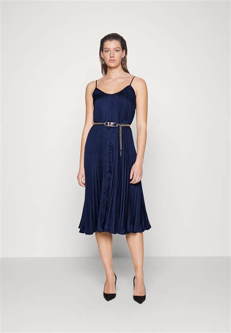 michael kors blue dress|michael kors formal dresses.